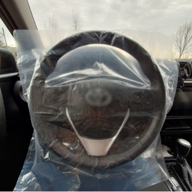 STEERING WHEEL COVER