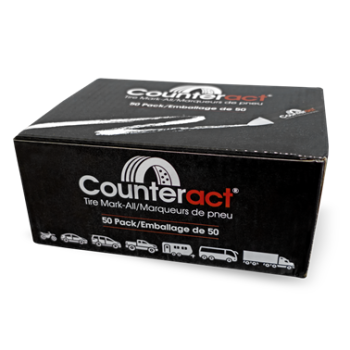 COUNTERACT TIRE CRAYONS