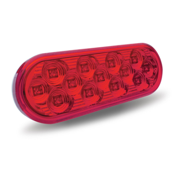 OVAL LED RED TAIL LAMP