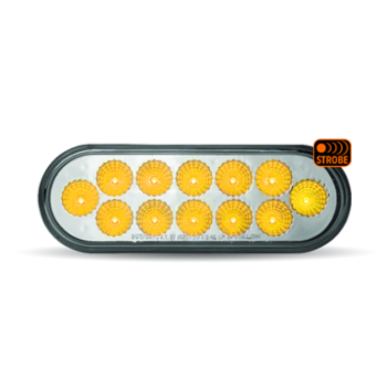 OVAL LED STROBE LAMP