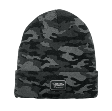 GREY CAMO TOQUE