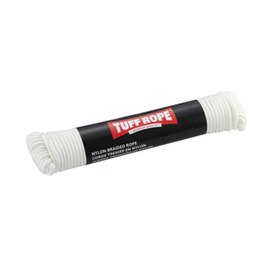 1/4IN X 100FT WHITE NYLO
