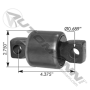 KW200 TORQUE ROD BUSHING