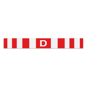D SIGN STICK ON