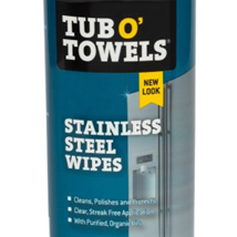 40CT STAINLESS WIPES
