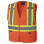 MESH SAFETY VEST - POLYE