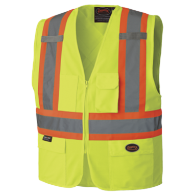 MESH SAFETY VEST - POLYE