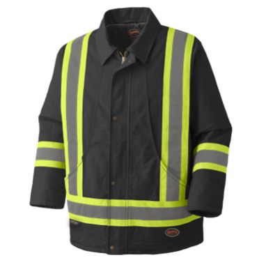COTTON DUCK SAFETY PARKA