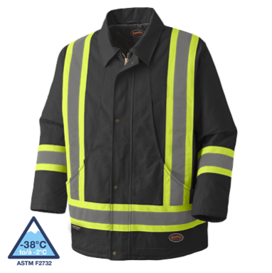 COTTON DUCK SAFETY PARKA