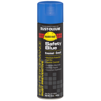 SAFETY BLUE SPRAY PAINT