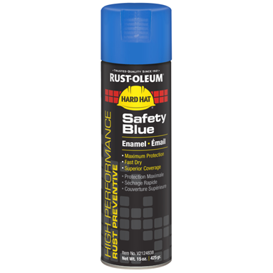SAFETY BLUE SPRAY PAINT
