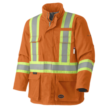 FR SAFETY QUILTED PARKA