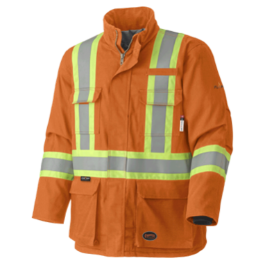 FR SAFETY QUILTED PARKA