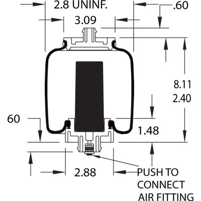 AIR BAG [WESTERNSTAR CAB
